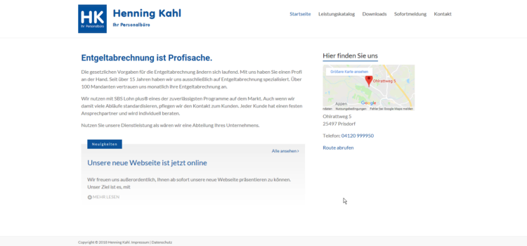 Unsere neue Webseite ist jetzt online Unsere neue Webseite ist jetzt online